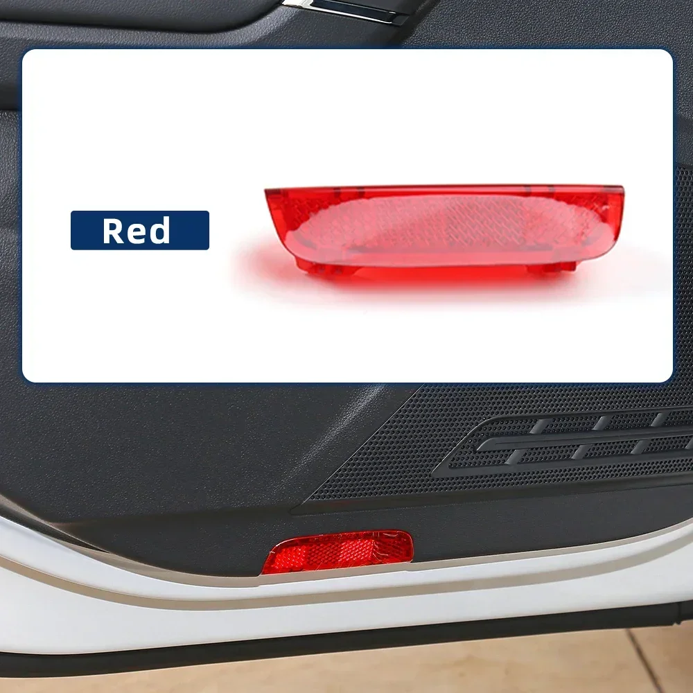 Pour VW Volkswagen Lamando CC Passat Touran porte de voiture abat-jour porte lampe voyant d'avertissement lumière rouge porte Signal lampe