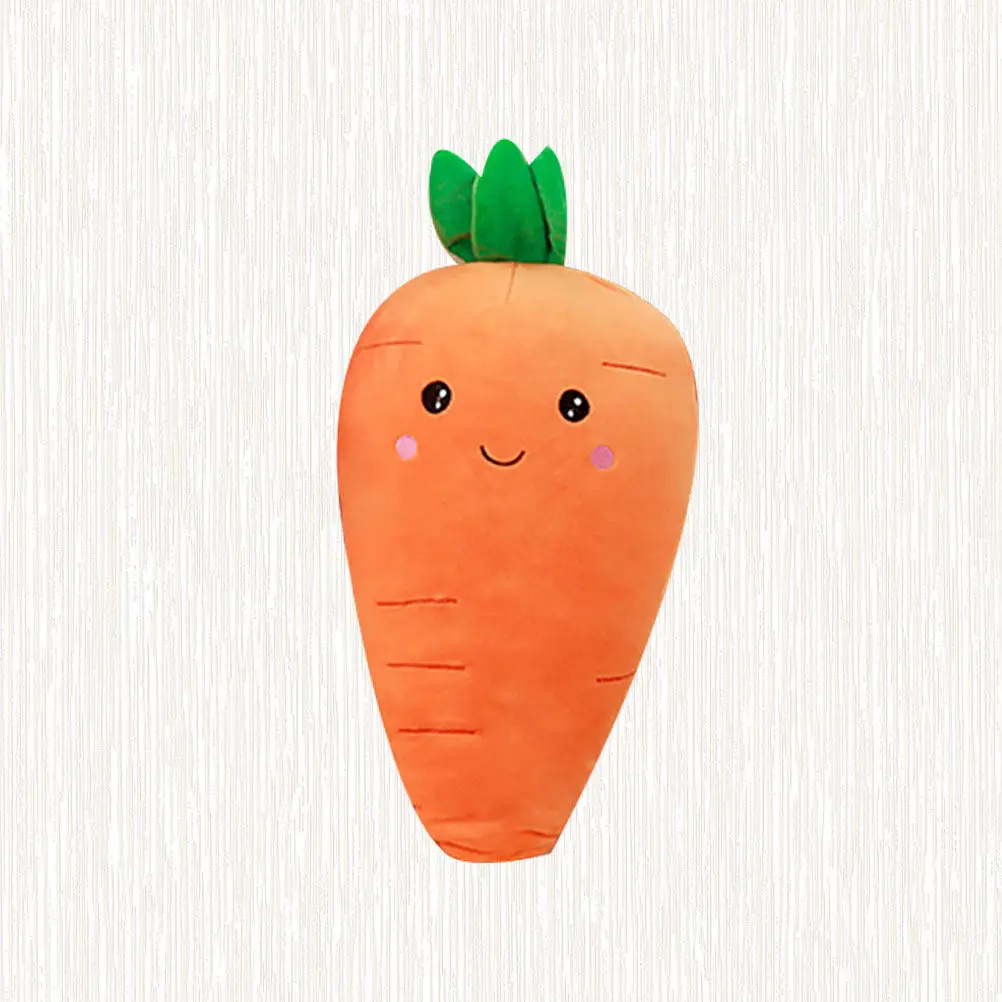 

1Pcs Carrot Throw Pillow 55Cm Soft Decorative Cushion for Sofa Home Office Bedroom Living Room Throw Pillow