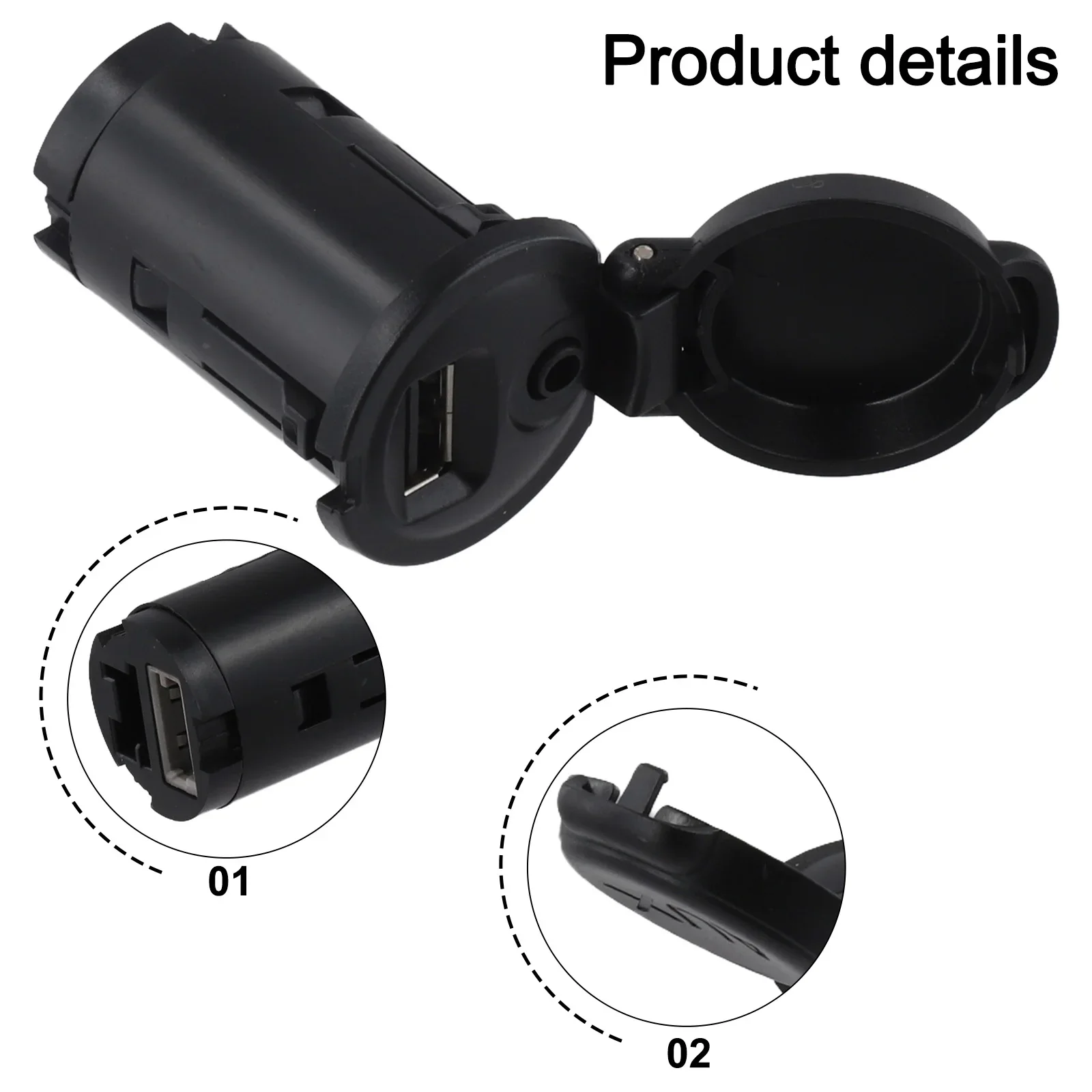Aux Audio Socket Installation Audio Socket Auxiliary Socket Practical And Reliable Materials Quick Installation