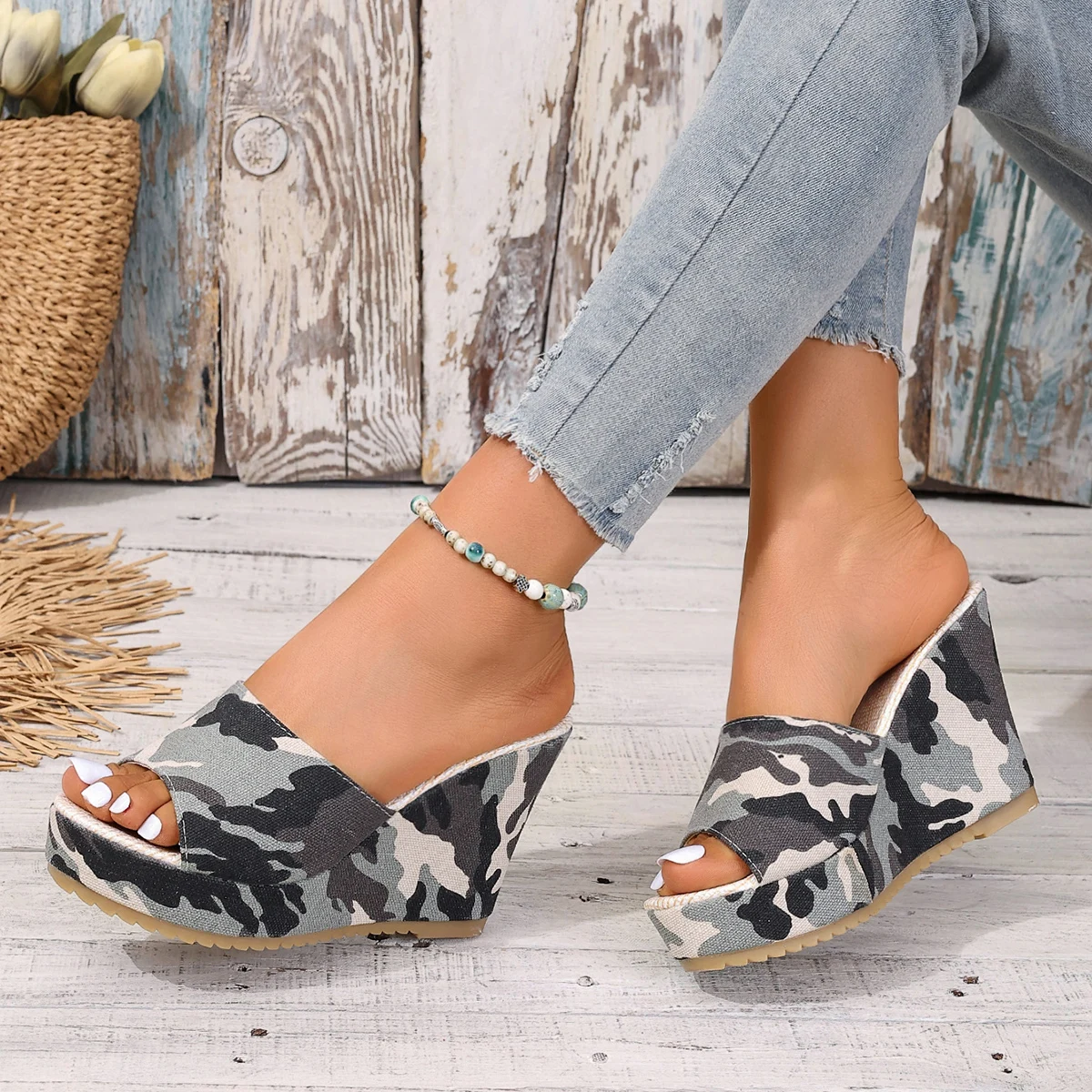 여성 샌들 브랜드 디자이너 웨지 슬리퍼 여성 패션 청키 - Women'S Fashion Brand Shoes 리뷰 및 가격