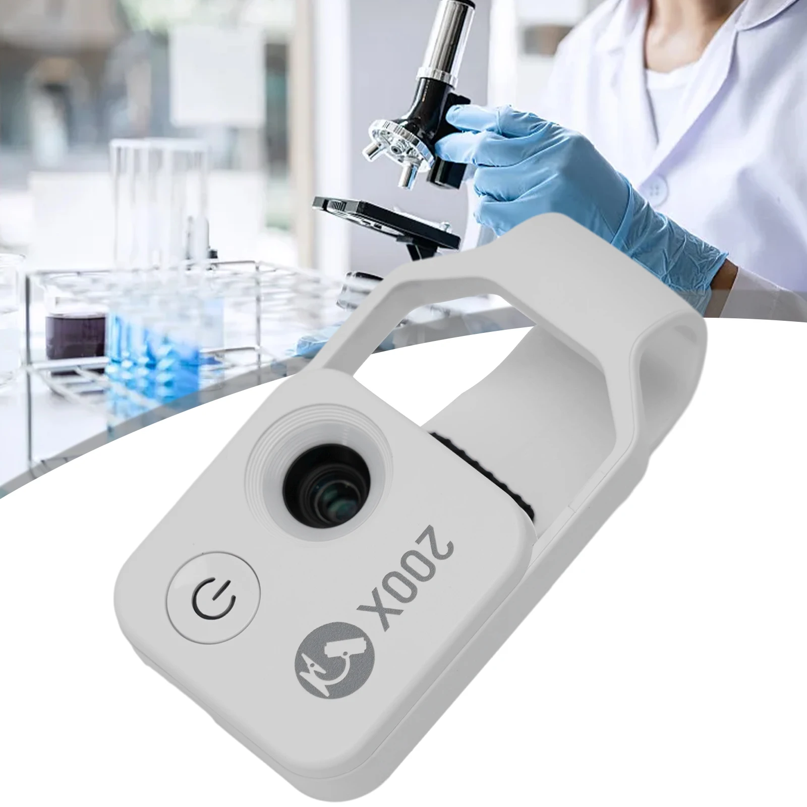 ジュエリー識別に最適な200x hdの携帯電話用ポータブル顕微鏡レンズで、隠された宝石を発見してください