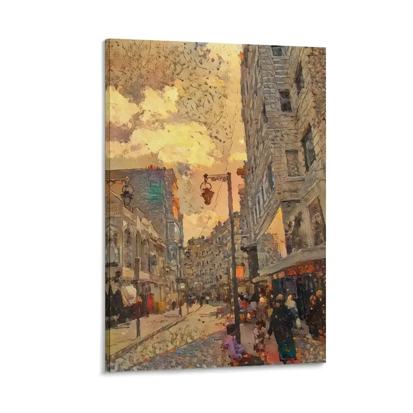 

A Street from Aleppo - Cortes (2) Canvas Painting pictures for wall bedroom decoration office decoration