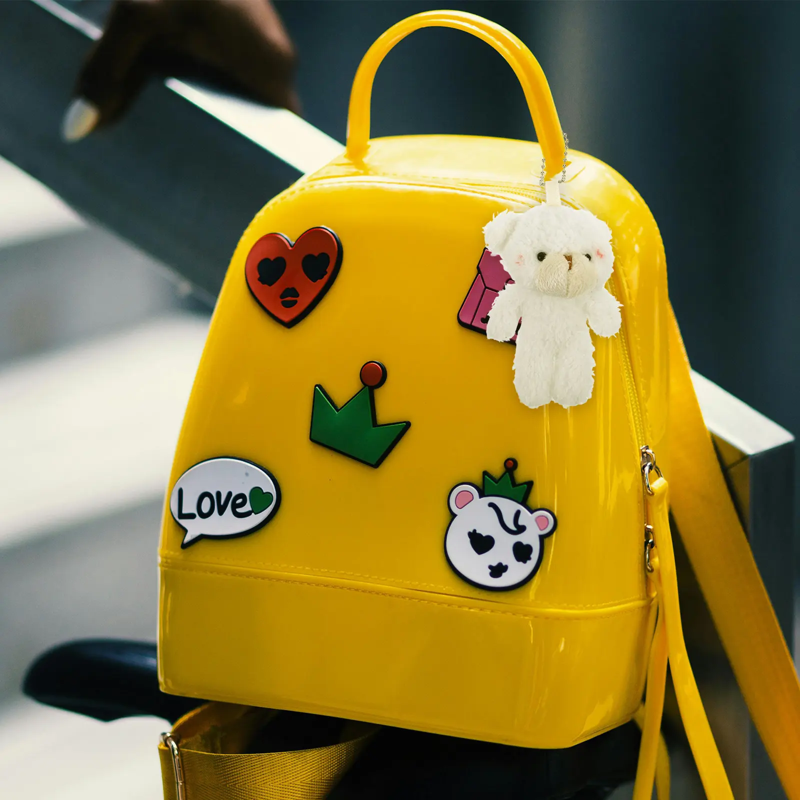 

10Pcs Mini Bear Keychain Cute Small Stuffed Animal Charm Soft Jointed Bear Backpack Car Decoration Party Favor Baby Shower Gift