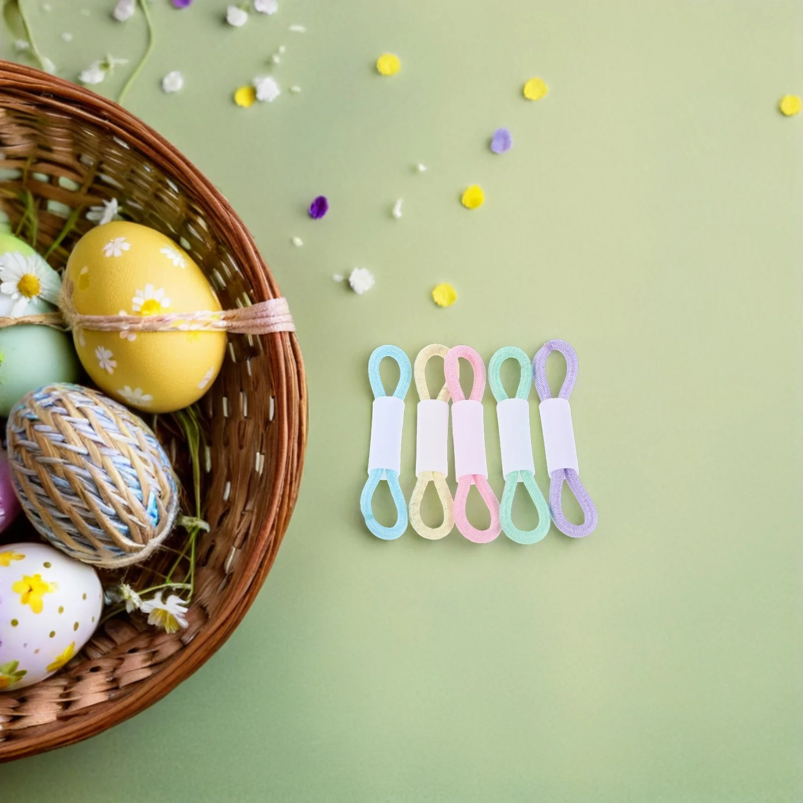 200 قطعة من أربطة أرجل الدجاج المرنة القابلة للتعديل لتحديد مزرعة الدواجن وعلامات الطيور الصغيرة وعلامات الفرخ