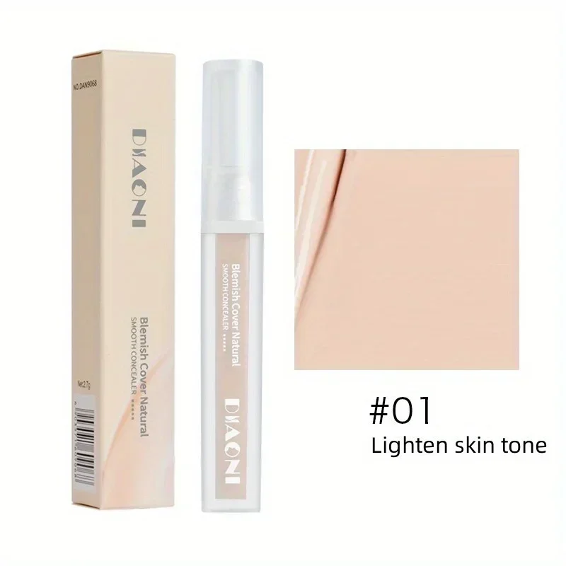 1 PC 保湿と軽量コンシーラーは、クマ、毛穴、ニキビ跡をカバーし、肌の色合いを明るくします。