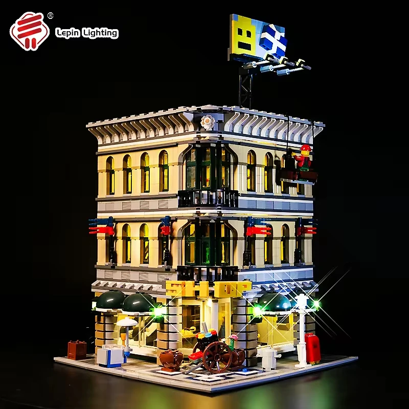 RC DIY LED Light Kit For LEGO 10211 Grand Emporium Building Block Set（Only LED Light,Without Blocks Model）