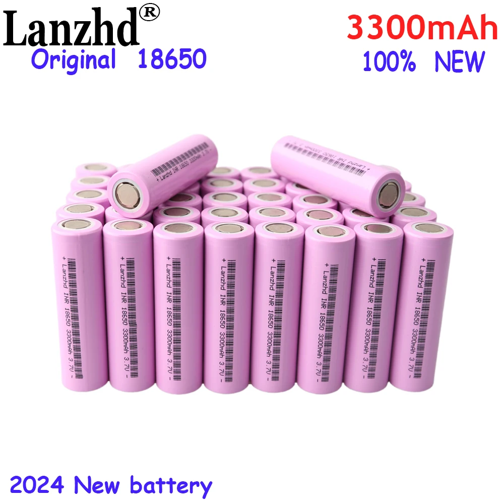 18650 battery Original brand For Samsung 18650 Rechargeable battery 3300mah 3.7V batteries DIY 48V 72V battery pack power bank