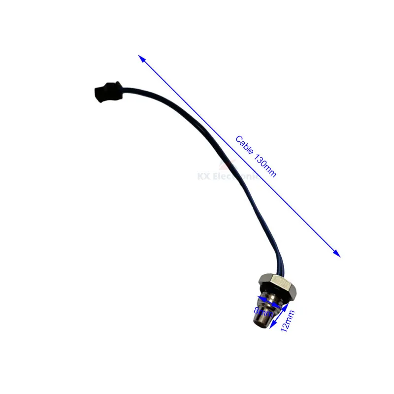 10pcs Universal Temperature Sensor Probe M8 Screw Thread for Water Heater Temperature Sensor Gas Constant Temperature Probe 50K