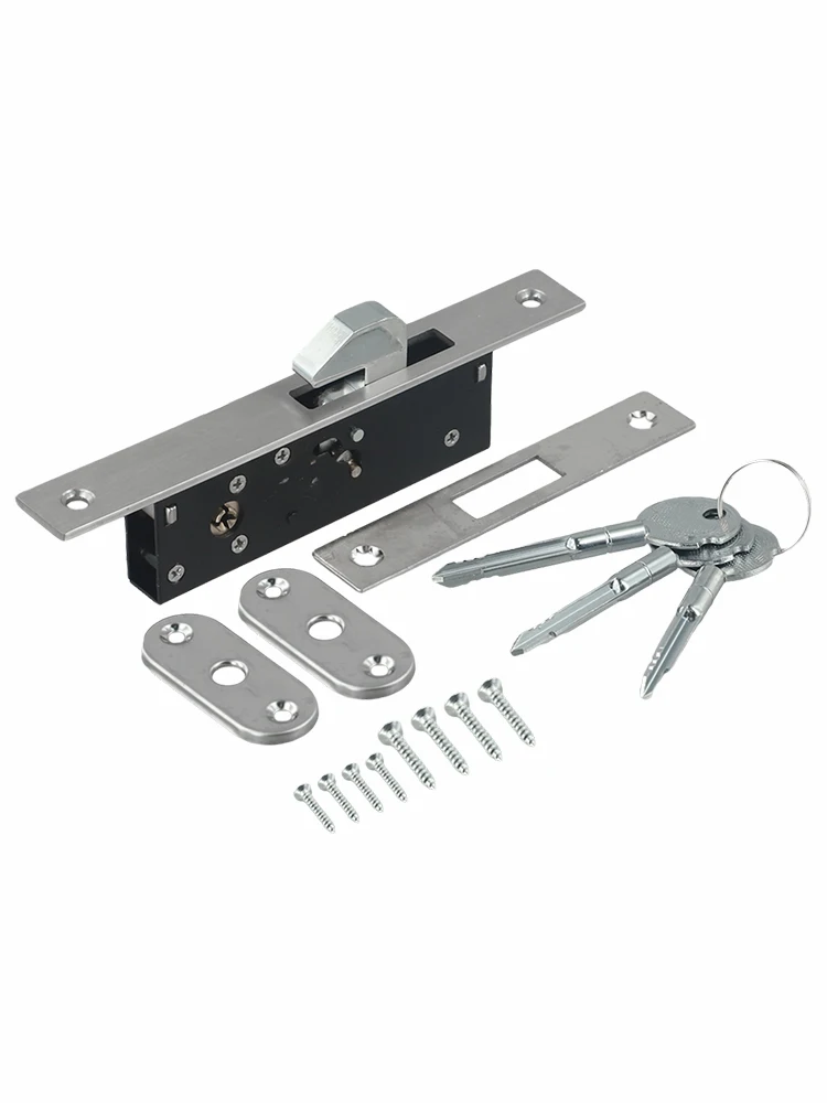 Furniture Hardware Lock Sliding Door Lock Convenient Locking Mechanism Aluminum Alloy, Iron Home Security For Windows