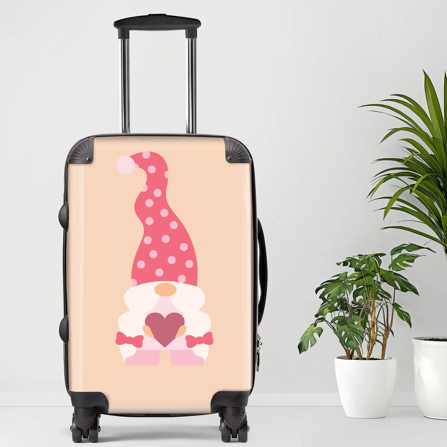

Gnome2 Luggage, 20/24/28 Inch Luggage, Carry-On, Custom Luggage, Luggage Set, Suitcase, Travel, Vacation, Cabin Suitcase, Custom