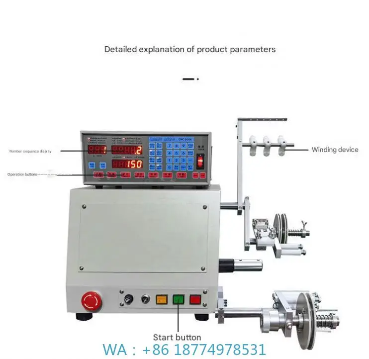 

Machine Transformer & Motor Speaker Voice Copper Wire Winder Cable Manufacturing Equipment Automatic Coil Wire Winding