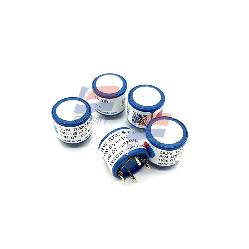 GS+4DT 4 Series Integrated Dual Toxic Gas Sensors Simultaneously Detect CO, Carbon Monoxide, H₂S, Hydrogen Sulfide