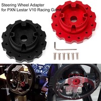 Black/Red Steering Wheel Adapter for PXN Lestar V10 Racing Competition Game Accessories