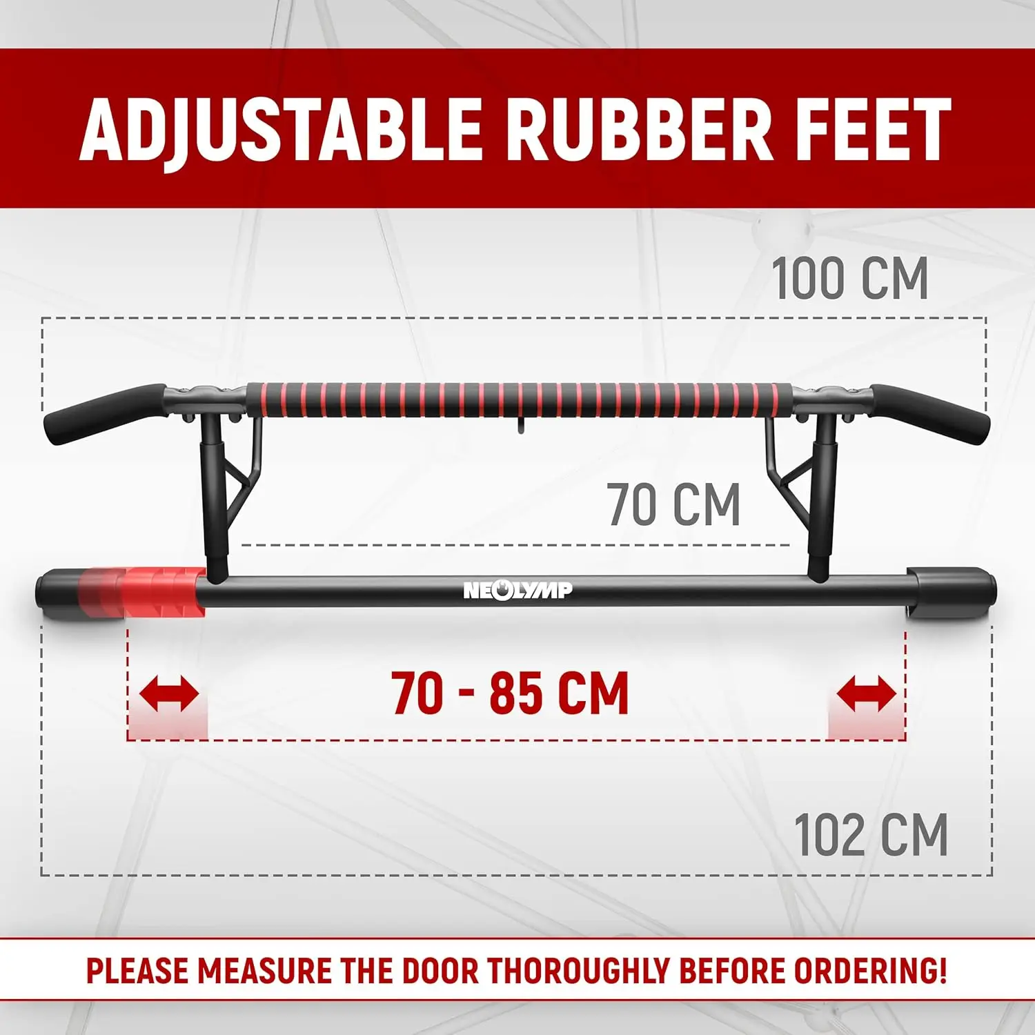 

Door Fitness Equipment Pull up bar Multifunctional Doorway Chin up bar Horizontal Bar