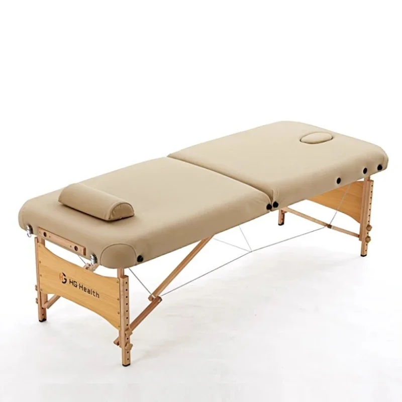 Minimalist Design Massage Table Portable Lift Fold Multi-functional Design Massage Bed Space-saving Meuble Salon Furniture