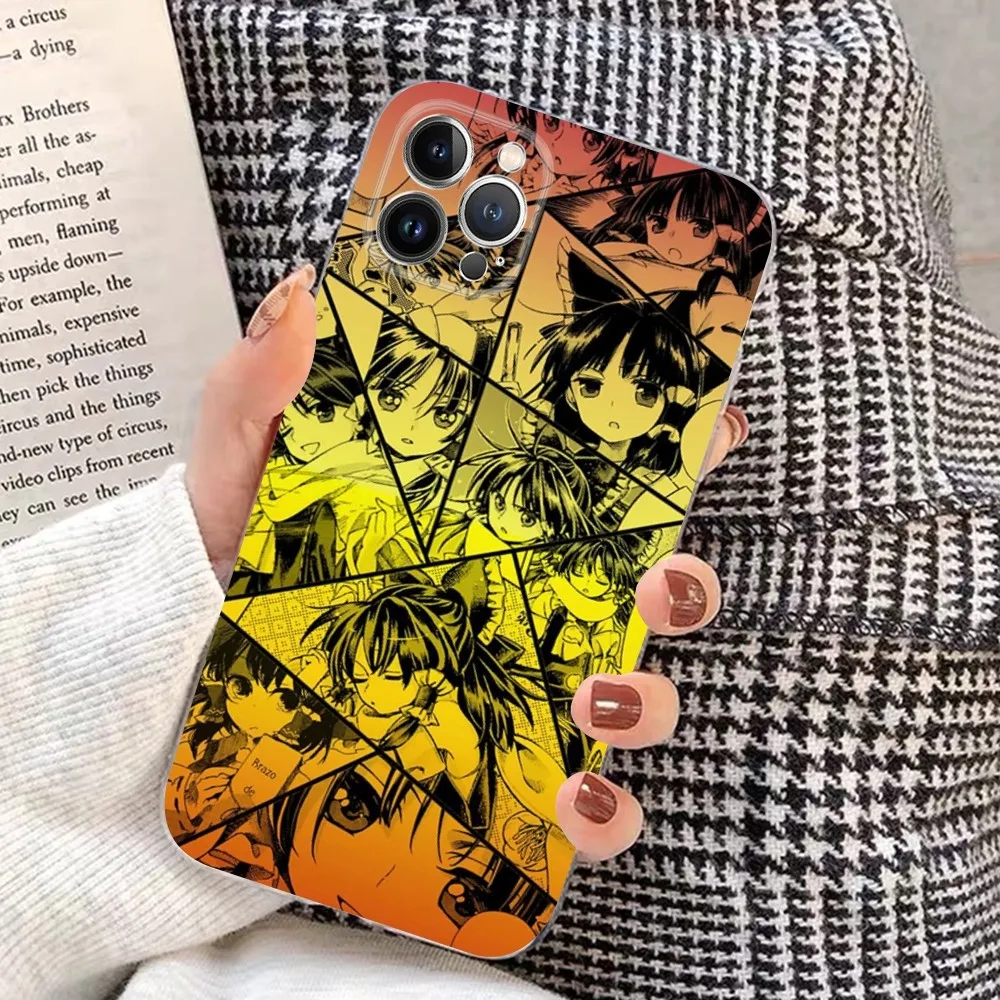 Anime TouHou Project Girl Phone Case For iPhone 15 14 11 12 13 Mini Pro XS Max Cover 6 7 8 Plus X XR SE 2020 Funda Shell