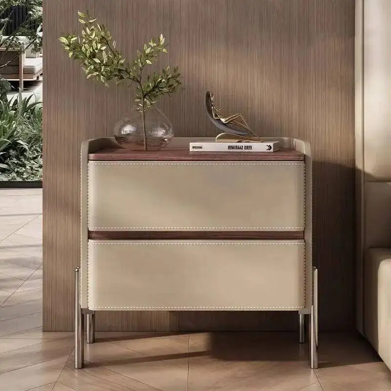 Table Furniture Simple Style Unique Trendy Glamour Night Luxury Elegant Modern Mesitas De Noche Bedroom Bedside Nordic Table