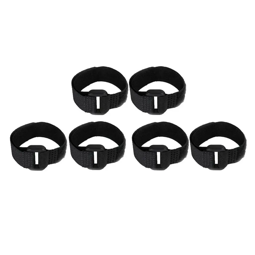 6pcs Rooster Collar Rooster From Screaming for Poultry Duck Black