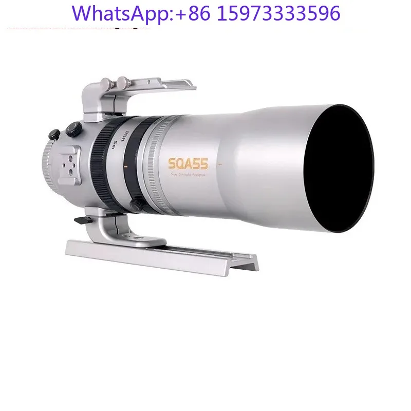Objectif de télescope astronomique SQA55mmAPO 264mm F4.8 et tube optique réfracteur APO pour l'astrophotographie du ciel profond