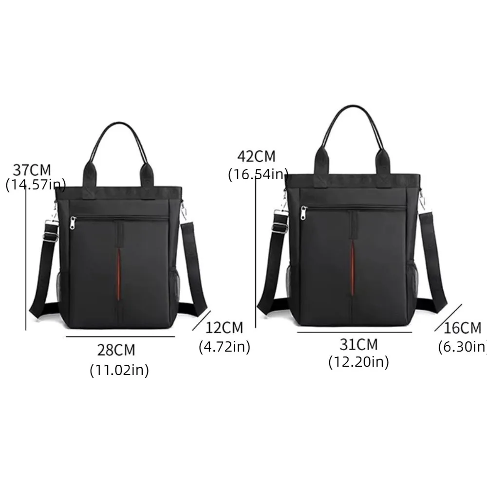 Borsa a tracolla da uomo protettiva impermeabile Borsa a tracolla da uomo leggera di grande capacità Borsa da viaggio multifunzione in stile giapponese