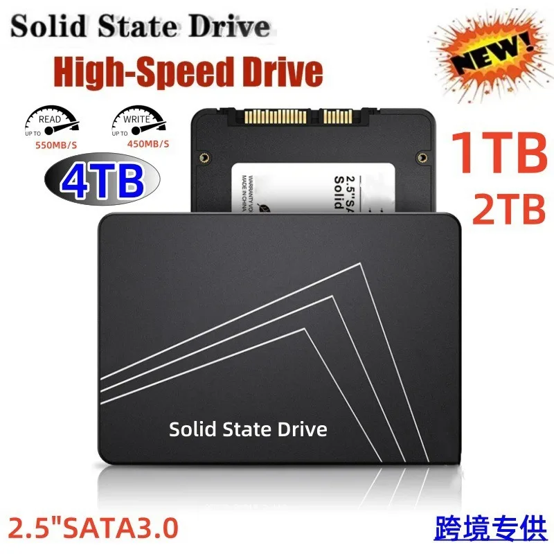 Cross-border Ssd Expansion and Upgrade Built-in Solid State Drive 2.5 Inch SATA3.0 1TB/2TB High-speed Stable Transmission