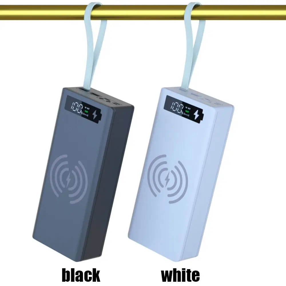DIY Dual USB LCD Displays Battery Storage Boxes