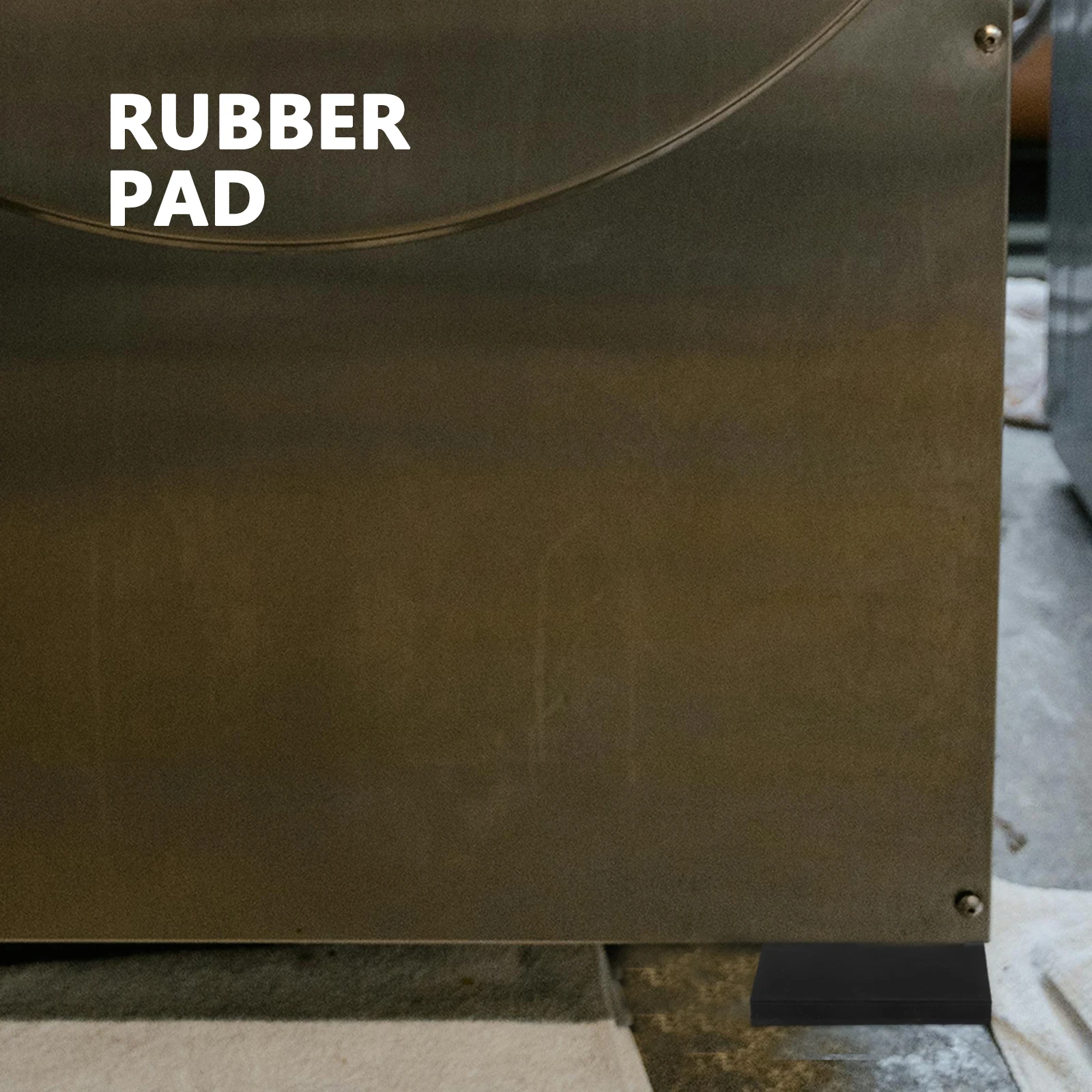 

Anti Vibration Pads Rubber Noise Reduction Condenser Air Conditioner Furniture Generator Impact Buffer Pad Mats