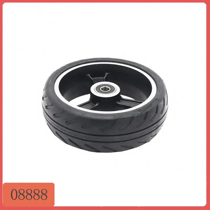 High-quality solid wheels 5-inch fast wheels Carbon fiber scooter Solid tires, explosion-proof tubeless