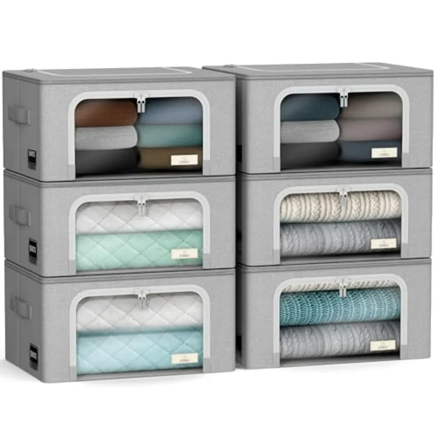 Storage Bins With M…