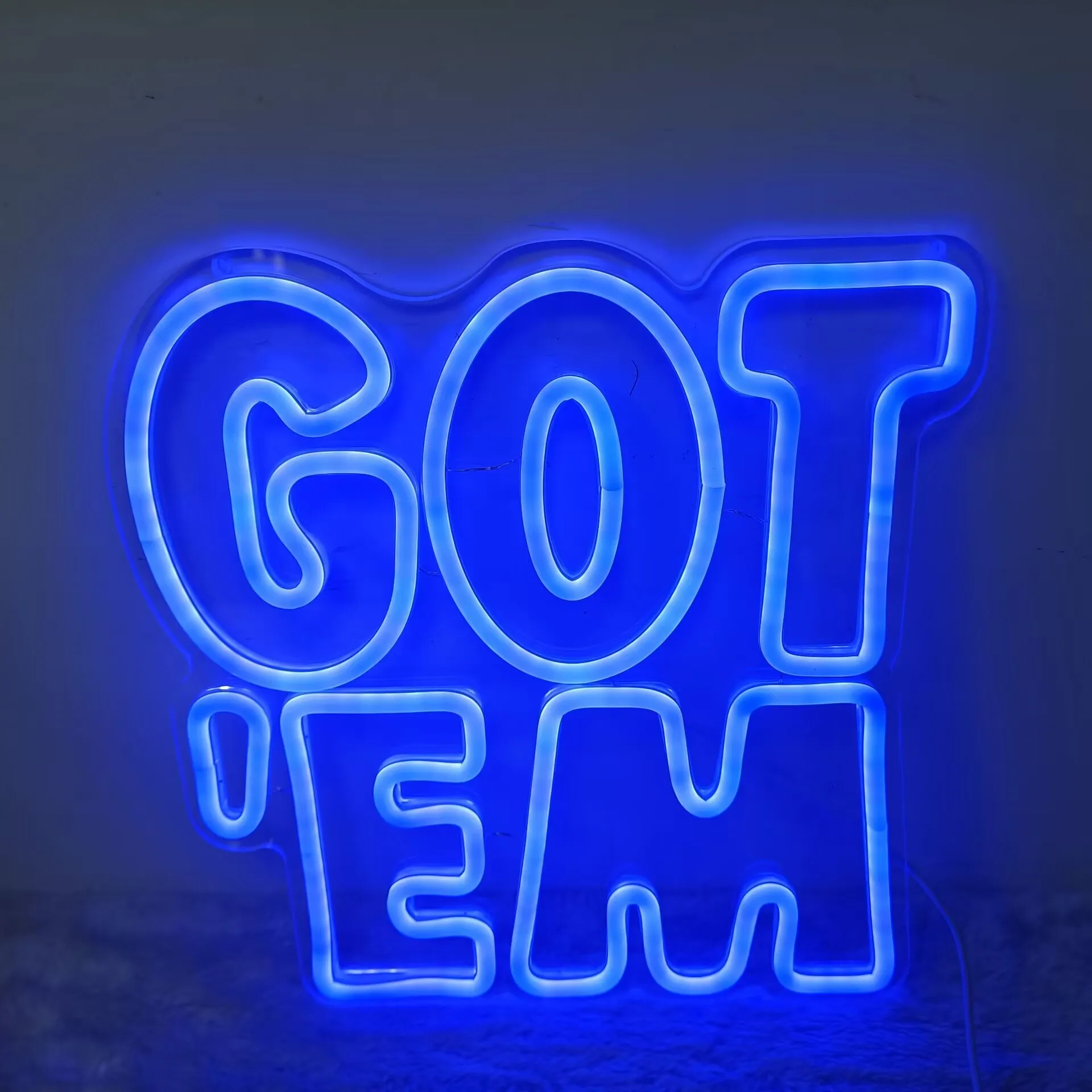 Got Em LED النيون تسجيل USB عكس الضوء ضوء النيون تسجيل ل Gameroom غرفة نوم بار غرفة المعيشة حفلة عيد ميلاد هدية الجدار الديكور