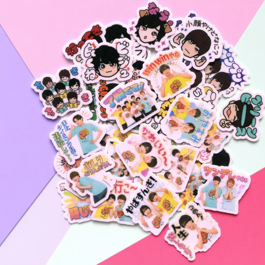 40PCS 24-Hour Television Love Saves the Earth STICKER DIY STICKER