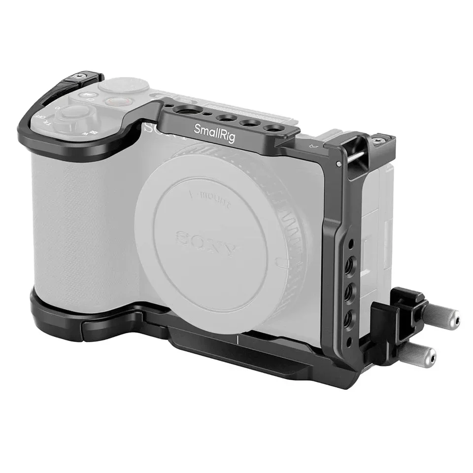 

2026 For Smallrig 4867 4949 Hybrid Material for ZV-E10 II Cable Clamp Arca- Quick Release Plate for RS 2/RSC Camera Cage Kit