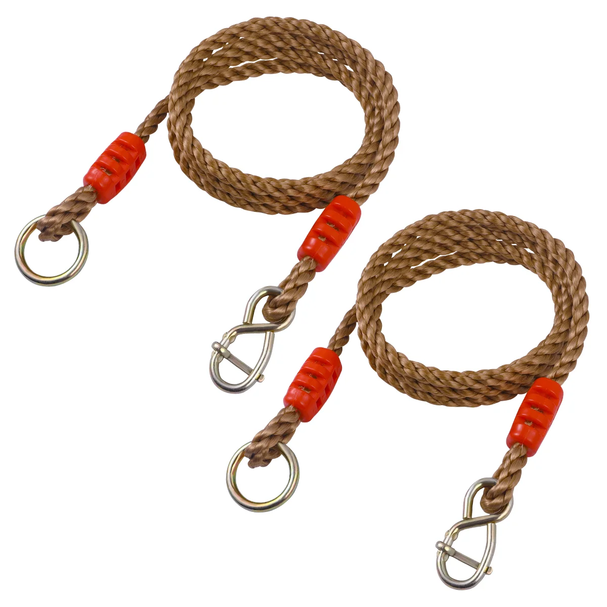 

OUNONA 1 Pair 18M Adjustable Heavy-Duty Swing Rope Load-Bearing 300KG for Kids Adults Outdoor Adjustable swing rope