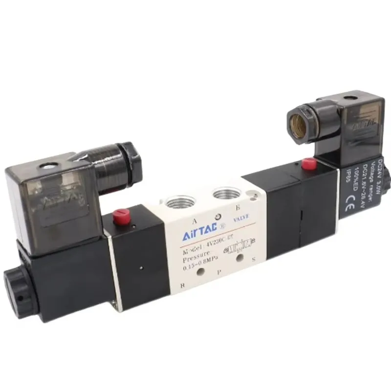 

DOUBLE SOLENOID VALVE 5/2 PORT 1/2" EMC RV5242-15 / V5242-15