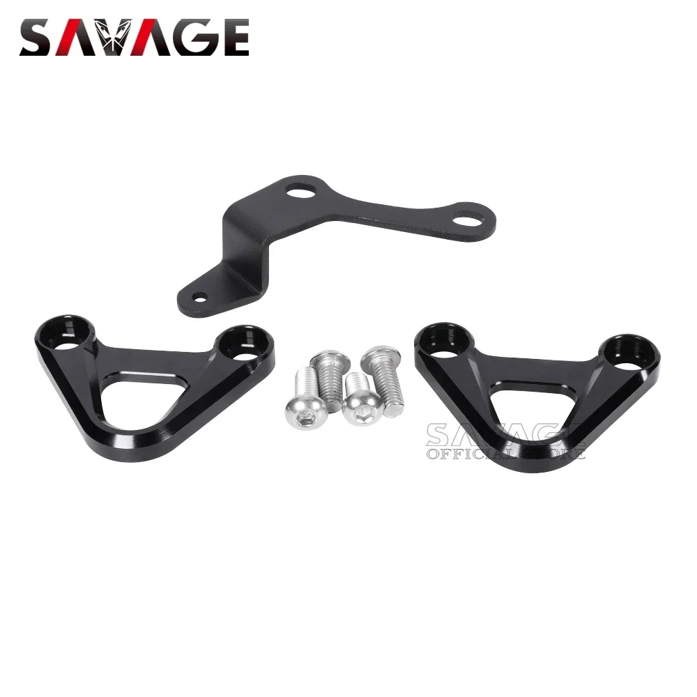 MT09 Tracer Rear Passenger Footrest Blanking Plate Bracket For YAMAHA MT-09 MT-10 FJ09 FZ-09 FZ10 XSR900 Tracer 900/GT 2014-2024