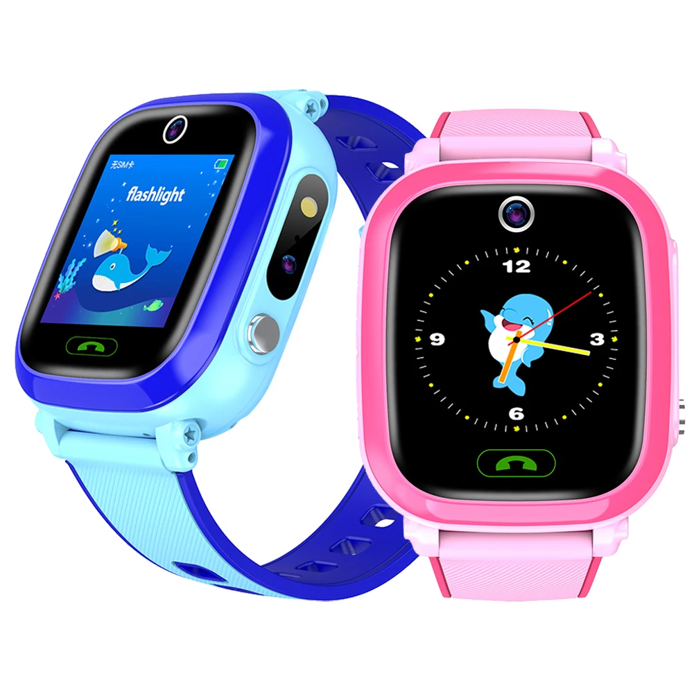 Kids Smart Watch Boys Girls Wristband GSM SIM Unlocked Phone Calling SOS Call Voice Talking Remote Control For Smartphones