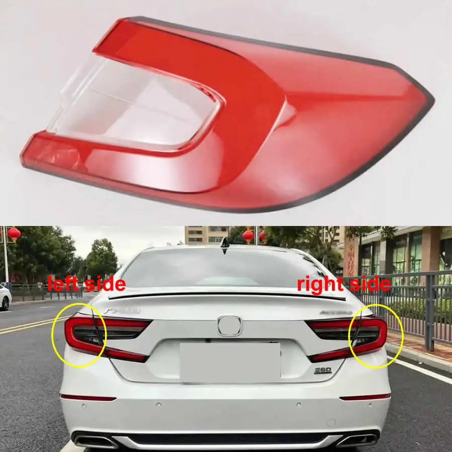 For Honda Accord 10.5 Generation 2022 Replace Outside Taillight Tail Lamp Cover Rear Signal Parking Light Shell Plexiglass