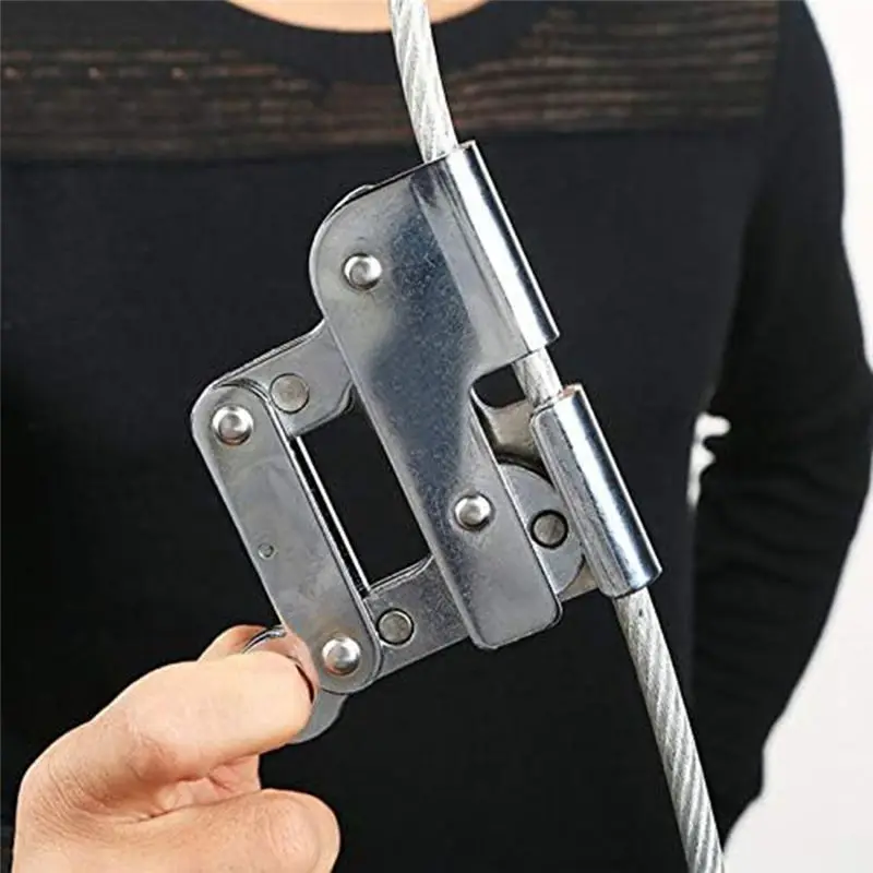TFTP-1 Piece Self-Locking Rope Grabber Climbing Anti-Fall Protection Rope Grabber Used For Swinging Climbing Trees