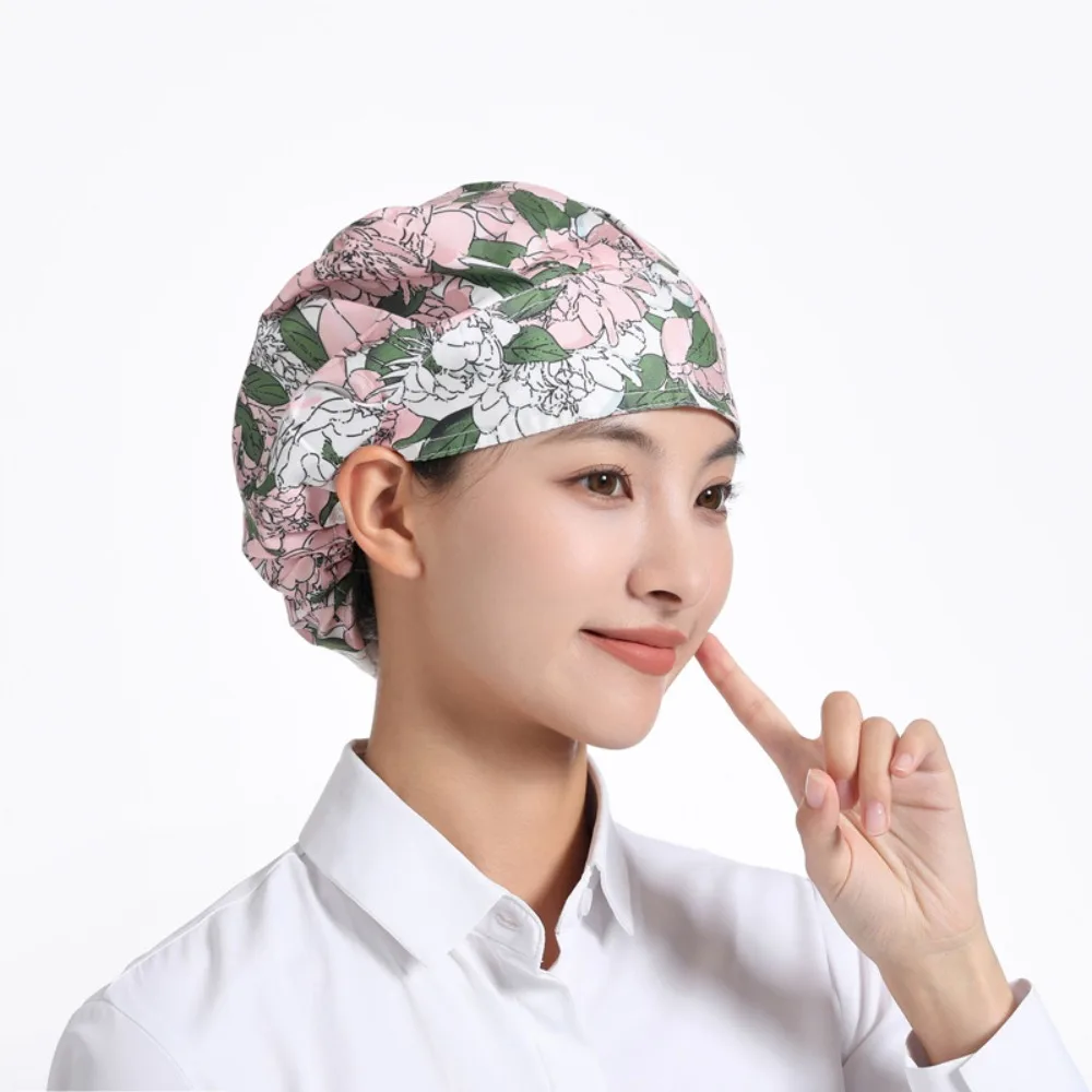 ホット販売調節可能なケータリングシェフ帽子防塵通気性作業帽子油とすす耐性調理帽子キッチン調理ツール