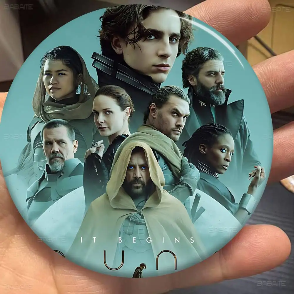 الكلاسيكية الخيال العلمي سلسلة D-Dune فيلم أنيمي زر دبوس بروش اليدوية للملابس الكرتون شارة ظهره الديكور والمجوهرات #6