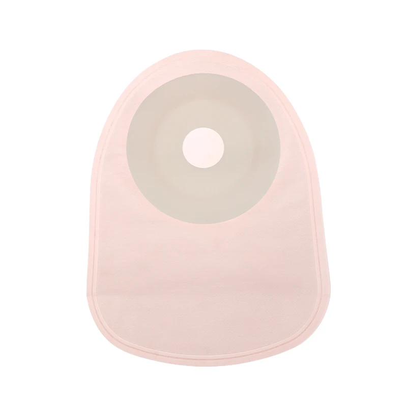 New 1/10PCS Colostomy Bag, Disposable One-piece Ostomy Bag Closed Stool Bag Disposable Adhesive Anorectal Stool Bag Ostomy Care