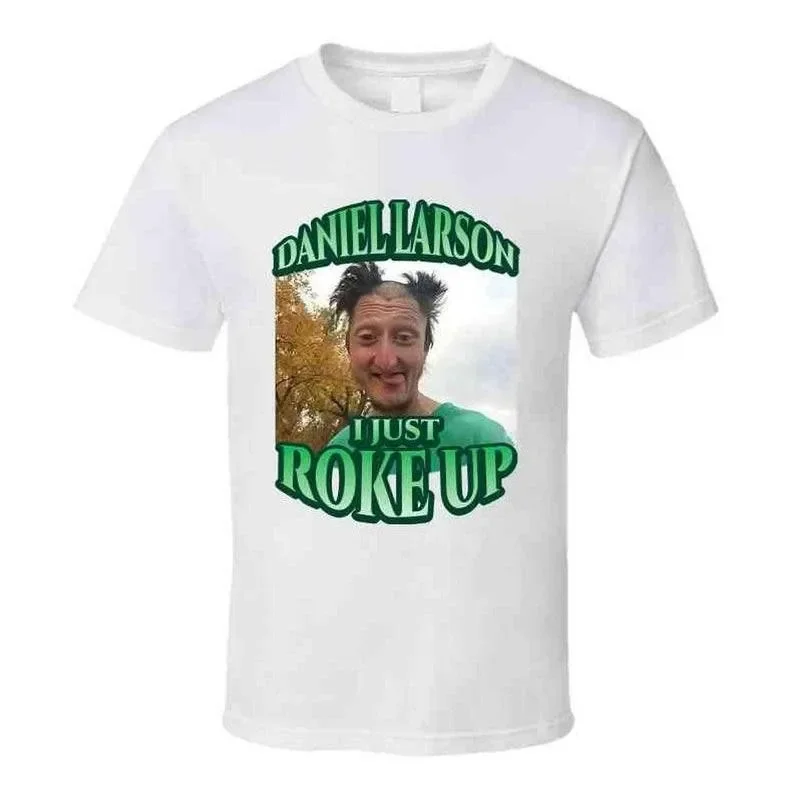 Daniel Larson Selfie shirt Casual Cotton Menswear Top Tshirt