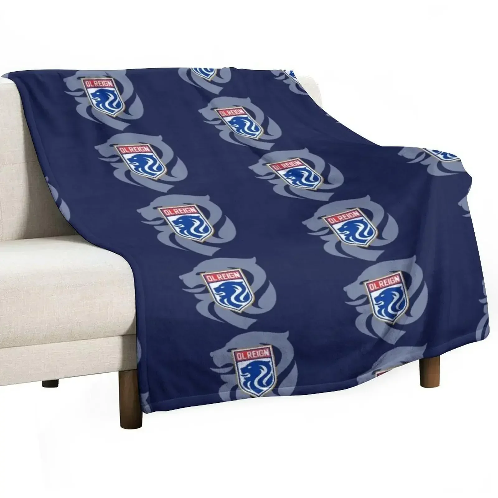 Seattle Ol Reign FC Crest Throw Blanket Baby Beautifuls Heavy Summer Blankets