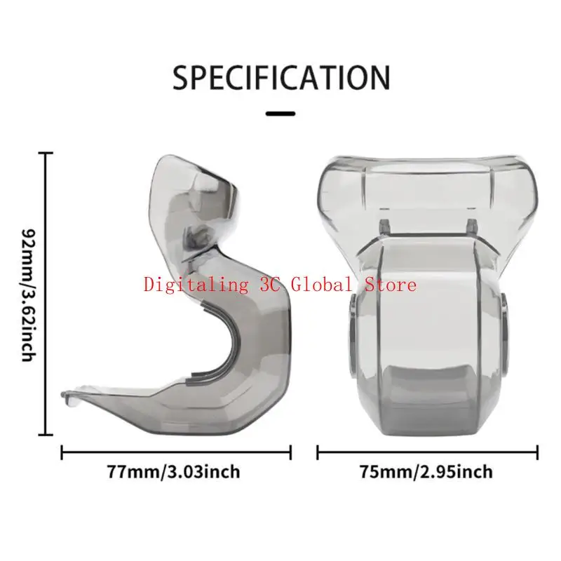 قبعات العدسة للهواء 3S بدون طيار واقية غلاف القفل غلاف الكاميرا واقي خدش الدفاع عن خدش الإكسسوارات #6