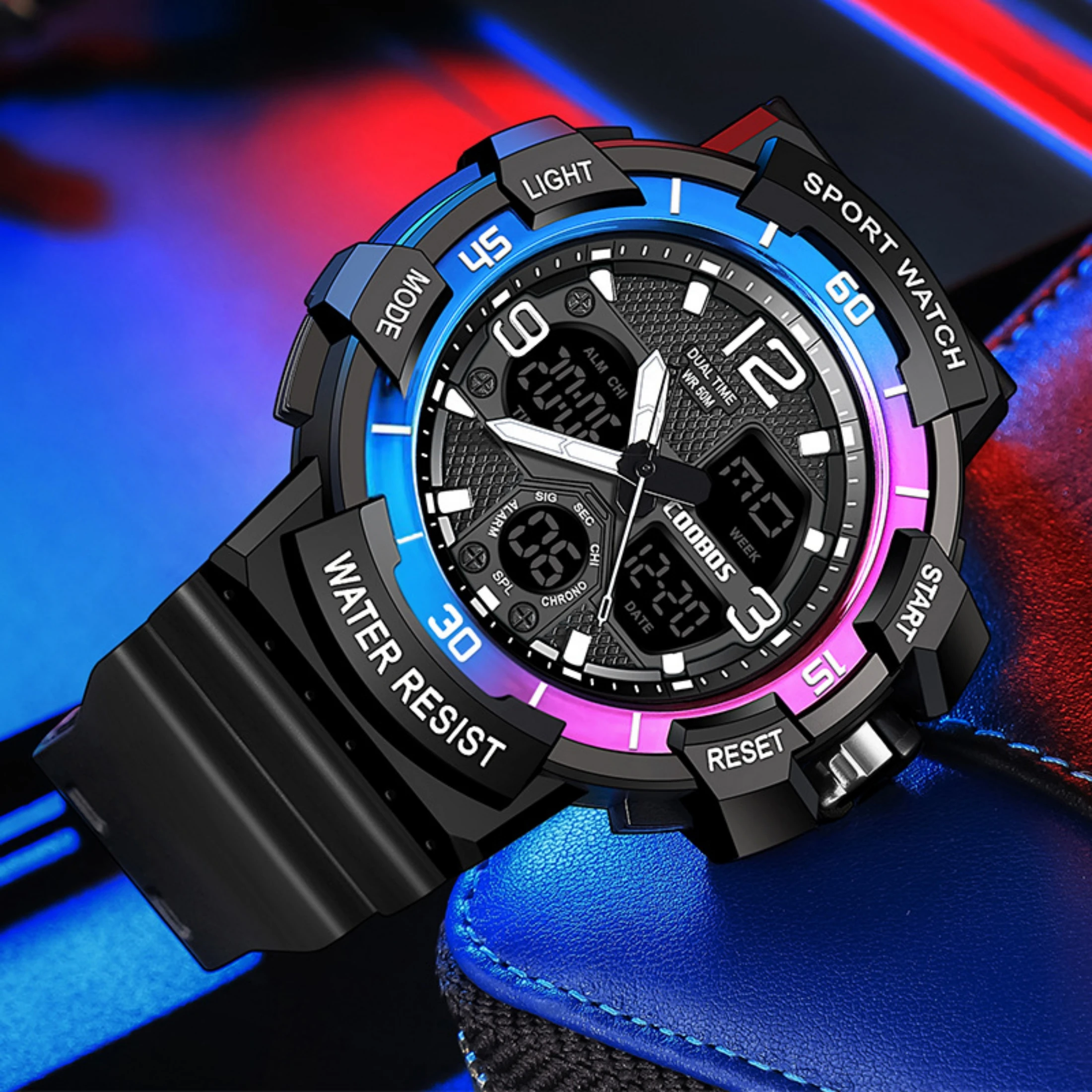 G Style Men Digital Watch Date Military Sports Watches Waterproof Electronic Wristwatch Mens Clock Orologio da uomo 739