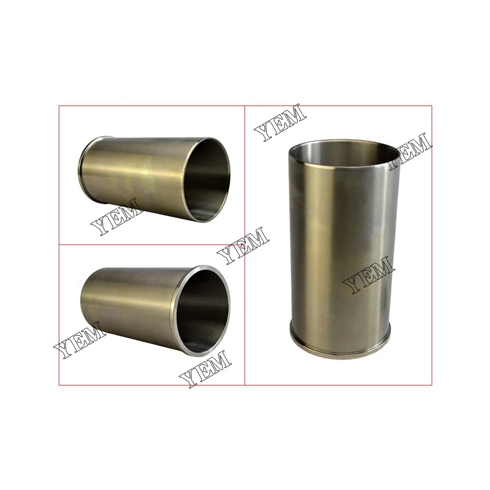 Long Time Aftersale Service 4 PCS Cylinder Liner Liner Kit For Yanmar 4TNE92 Engine Komatsu