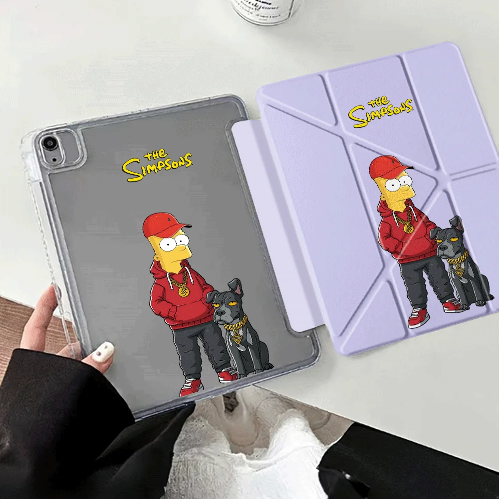 

Y-Fold Holder Cover Tablet Case For iPad Pro 11th 10th 9th 8th 7th 12.9inch Mini 6 7 Pro 2025 Air 4 5 M3 M2 1 2 M4 11inch The