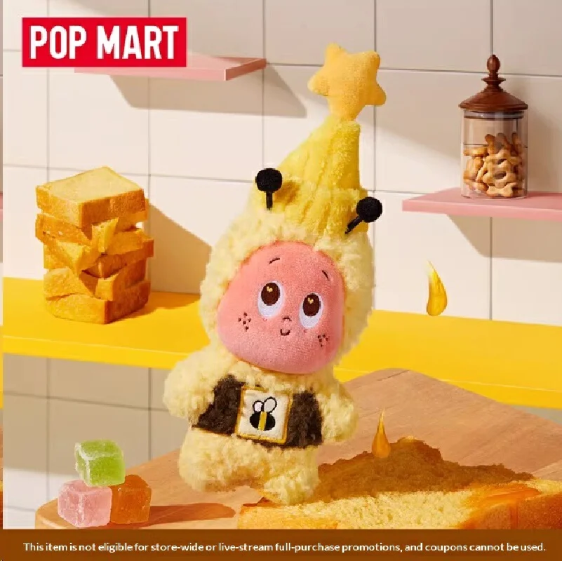 

Оригинальные плюшевые подвески POPMART Twinkle Twinkle Bee, серия мягких плюшевых брелоков, милые декоративные аксессуары, подарок на день рождения