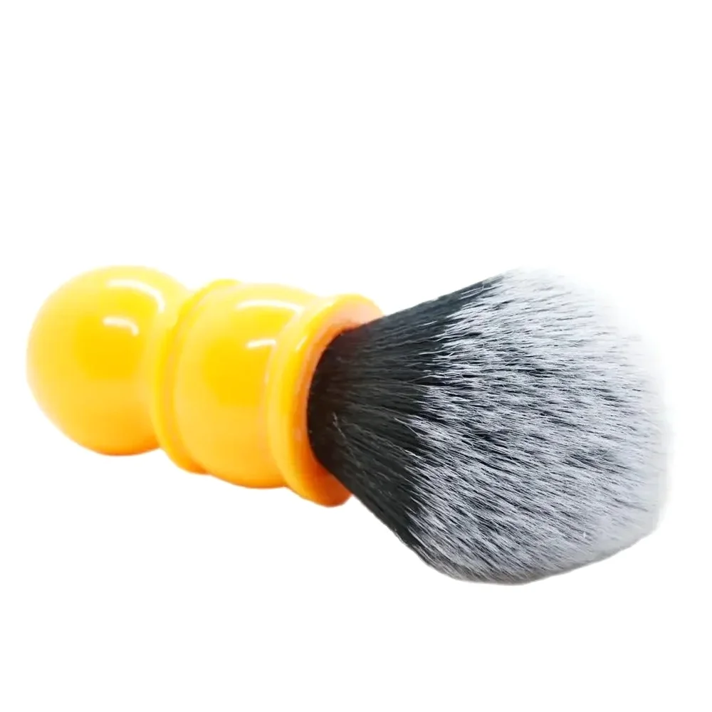 Yaqi Good Soft Synthetic Tuxedo Knot Orange Handle Shaving Brushes 24mm 2026 Yaqi Shaving Brushes Hair