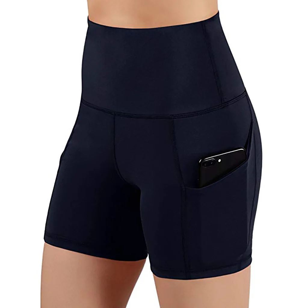 Summer classic Leggings Stretch slim Yoga shorts Running high-waisted hip lift tight shorts